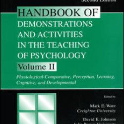 Handbook of Demonstrations and Activities in the Teaching of Psychology Handbook of Demonstrations and Activities in the Teaching of Psychology