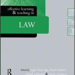 Effective Learning and Teaching in Law