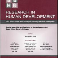 Risk and Resilience in Human Development Risk and Resilience in Human Development