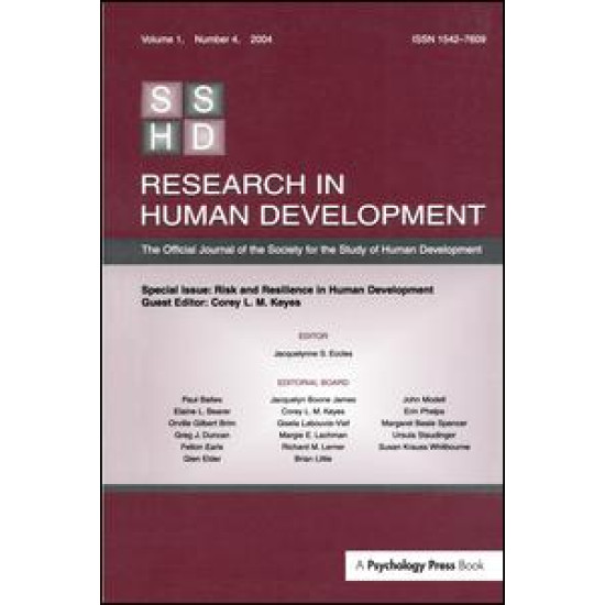 Risk and Resilience in Human Development