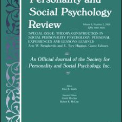 Theory Construction in Social Personality Psychology Theory Construction in Social Personality Psychology