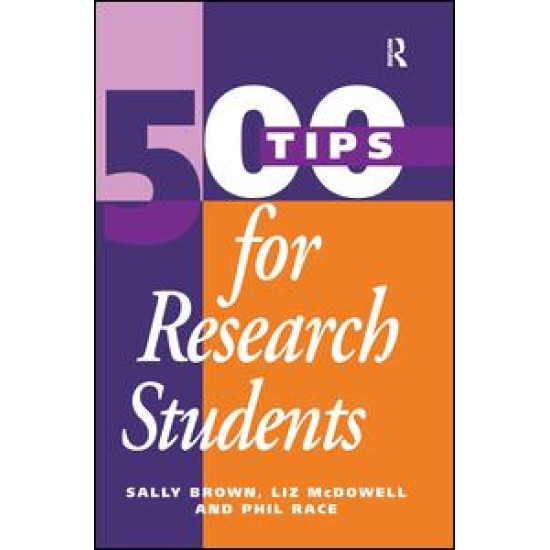 500 Tips for Research Students 500 Tips for Research Students