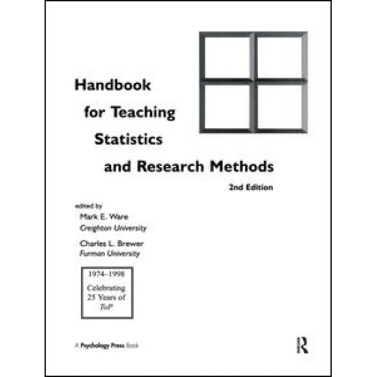 Handbook for Teaching Statistics and Research Methods