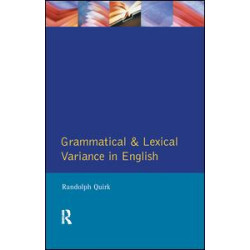 Grammatical and Lexical Variance in English Grammatical and Lexical Variance in English
