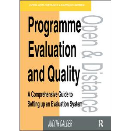 Programme Evaluation and Quality