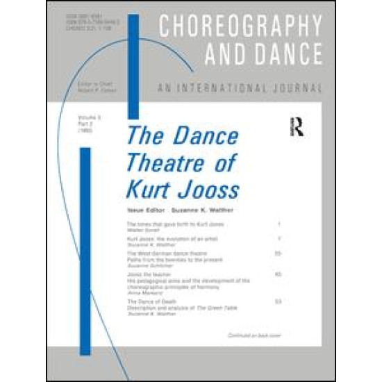 The Dance Theatre of Kurt Jooss