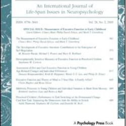 Measurement of Executive Function in Early Childhood Measurement of Executive Function in Early Childhood