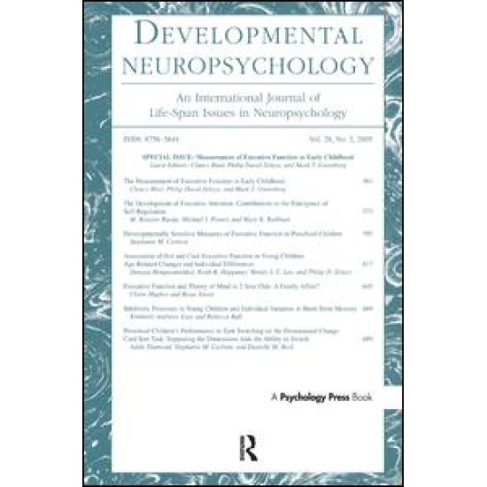 Measurement of Executive Function in Early Childhood