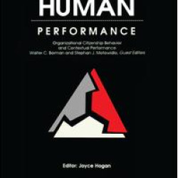 Organizational Citizenship Behavior and Contextual Performance Organizational Citizenship Behavior and Contextual Performance
