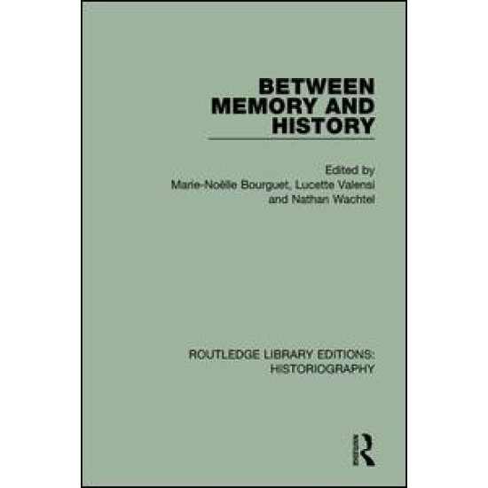 Between Memory and History Between Memory and History