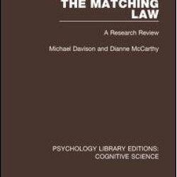 The Matching Law The Matching Law
