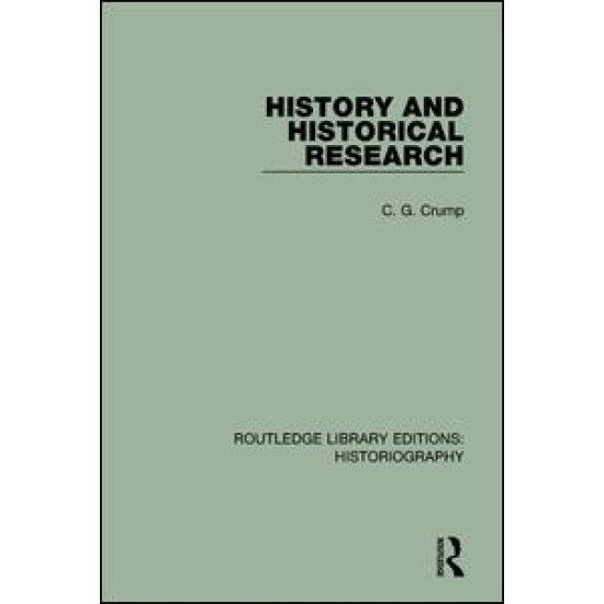 History and Historical Research History and Historical Research