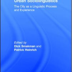 Urban Sociolinguistics Urban Sociolinguistics