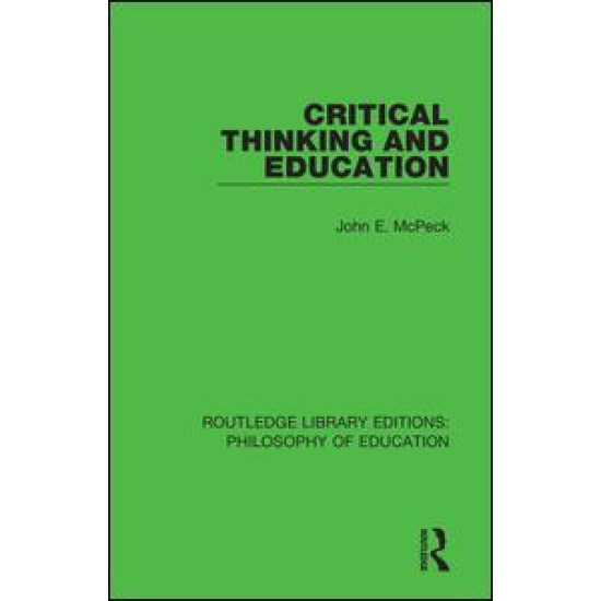 Critical Thinking and Education