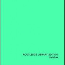 An Introduction to Transformational Syntax An Introduction to Transformational Syntax