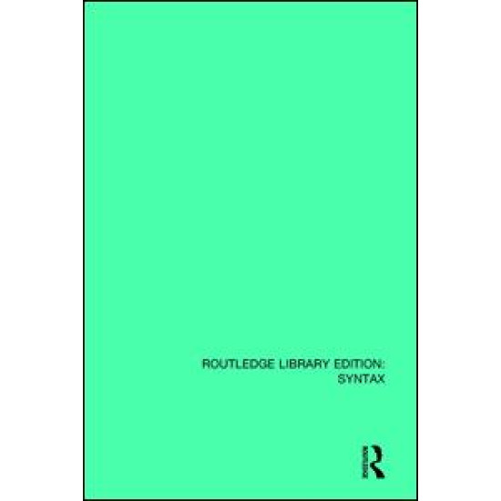 An Introduction to Transformational Syntax An Introduction to Transformational Syntax