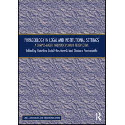 Phraseology in Legal and Institutional Settings