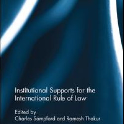 Institutional Supports for the International Rule of Law