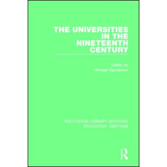 The Universities in the Nineteenth Century