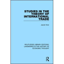 Studies in the Theory of International Trade Studies in the Theory of International Trade