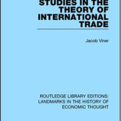 Studies in the Theory of International Trade