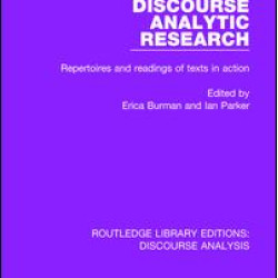Discourse Analytic Research Discourse Analytic Research