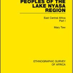 Peoples of the Lake Nyasa Region Peoples of the Lake Nyasa Region