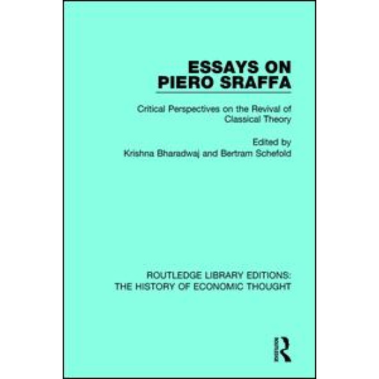 Essays on Piero Sraffa