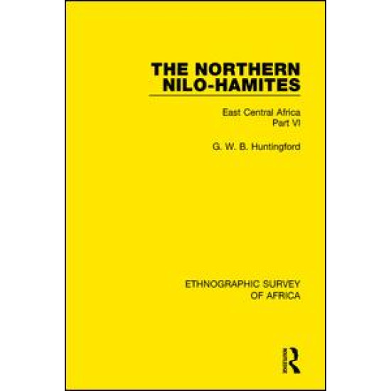 The Northern Nilo-Hamites The Northern Nilo-Hamites