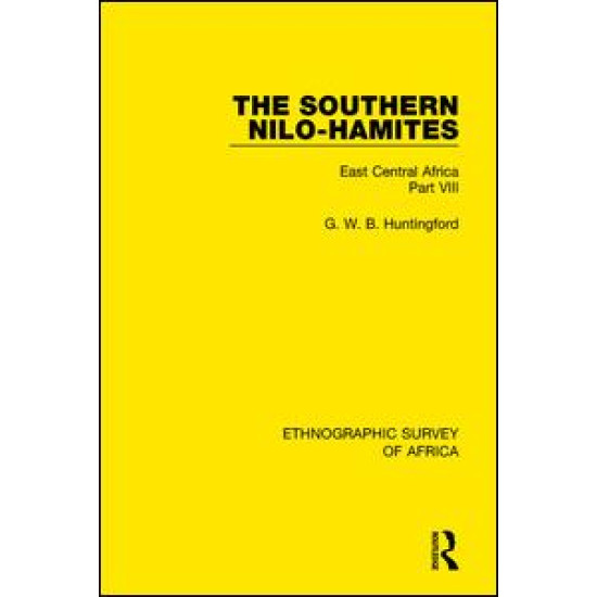 The Southern Nilo-Hamites