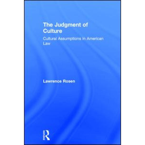 The Judgment of Culture The Judgment of Culture