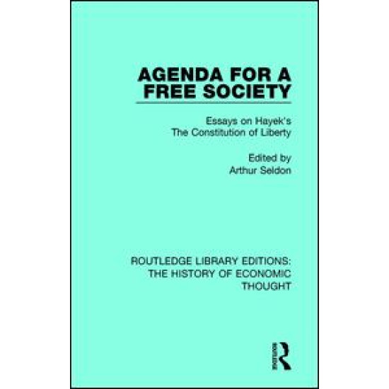 Agenda for a Free Society Agenda for a Free Society