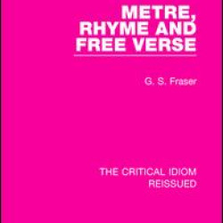 Metre, Rhyme and Free Verse Metre, Rhyme and Free Verse