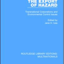 The Export of Hazard