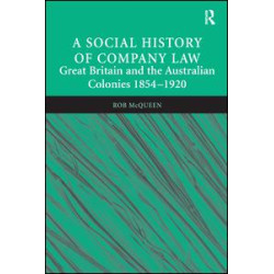 A Social History of Company Law A Social History of Company Law