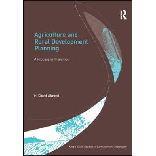 Agriculture and Rural Development Planning Agriculture and Rural Development Planning