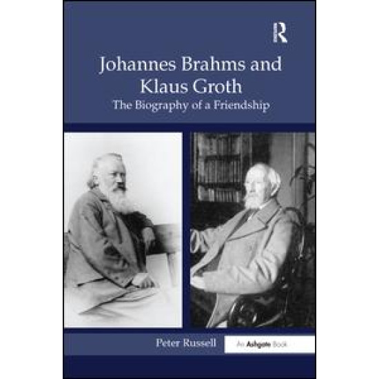 Johannes Brahms and Klaus Groth Johannes Brahms and Klaus Groth