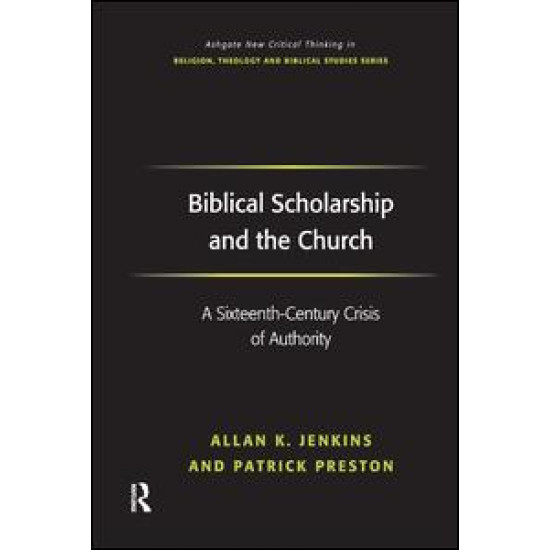 Biblical Scholarship and the Church Biblical Scholarship and the Church