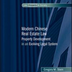 Modern Chinese Real Estate Law