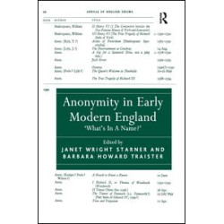 Anonymity in Early Modern England