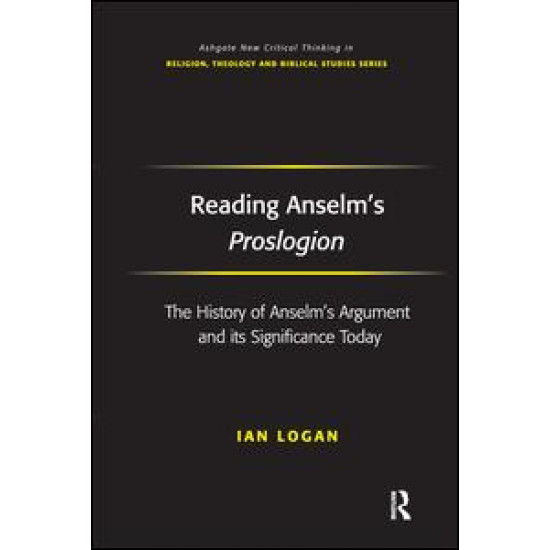 Reading Anselm's Proslogion