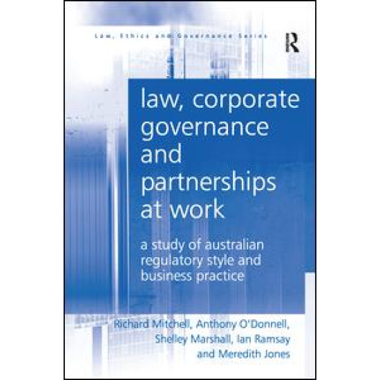 Law, Corporate Governance and Partnerships at Work Law, Corporate Governance and Partnerships at Work