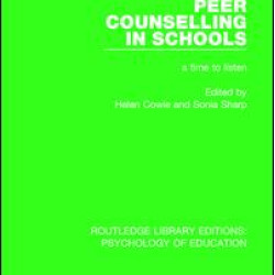 Peer Counselling in Schools Peer Counselling in Schools