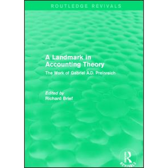 Routledge Revivals: A Landmark in Accounting Theory (1996)