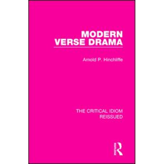 Modern Verse Drama Modern Verse Drama