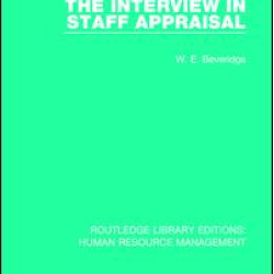 The Interview in Staff Appraisal The Interview in Staff Appraisal