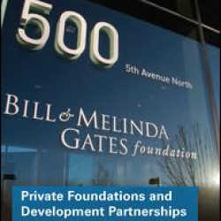 Private Foundations and Development Partnerships