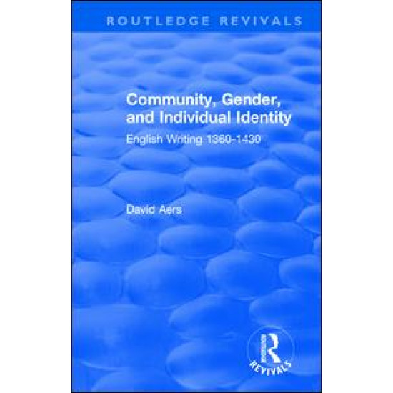 Routledge Revivals: Community, Gender, and Individual Identity (1988)