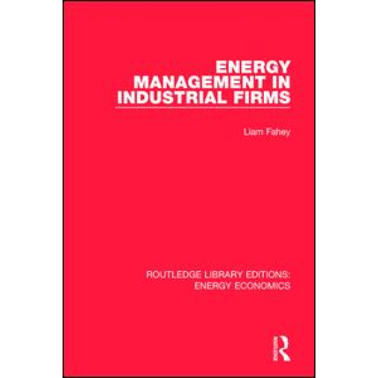 Energy Management in Industrial Firms Energy Management in Industrial Firms