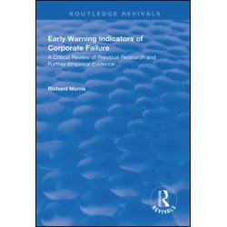 Early Warning Indicators of Corporate Failure Early Warning Indicators of Corporate Failure